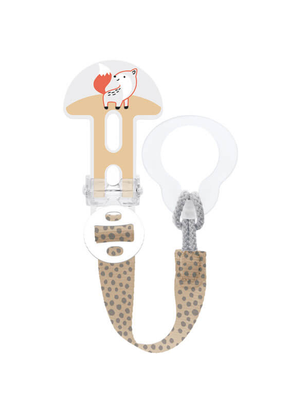 Kit Sucette en silicone et Attache sucette 18 mois+ Aléatoire MAM attache jaune