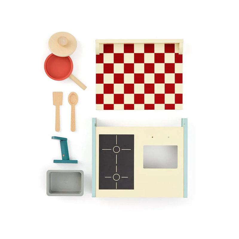 Kitchenette Vert KID'S CONCEPT accessoires