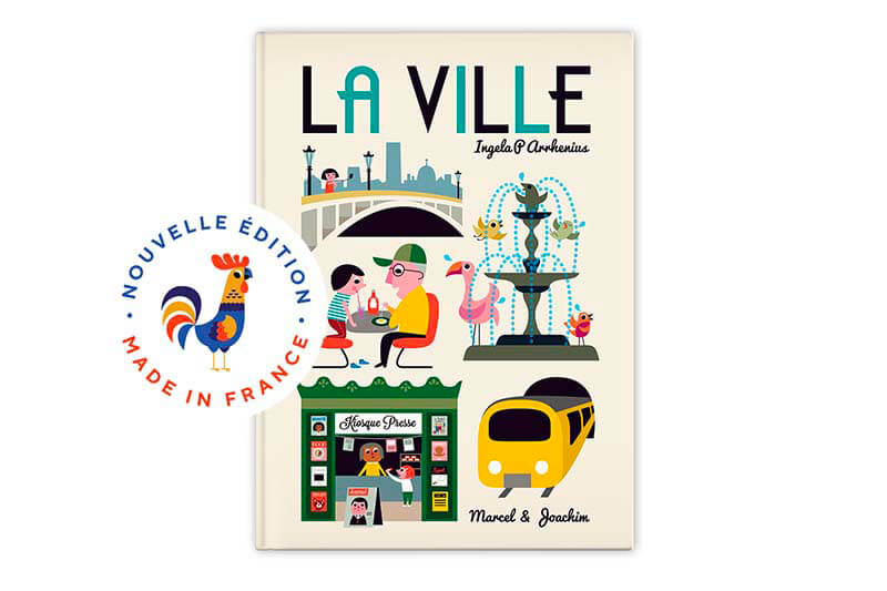 Livre La Ville Marcel et Joachim couverture Bambinou