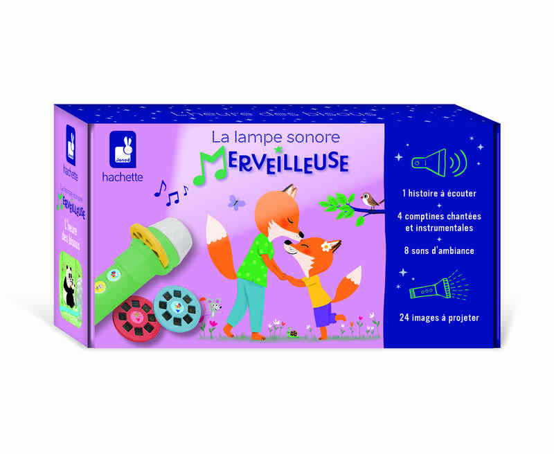 Lampe Sonore Merveilleuse - Bisous Janod package