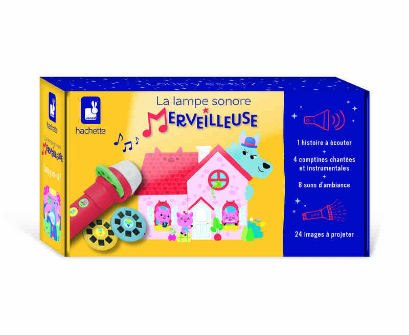 Lampe Sonore Merveilleuse - Loup Janod package