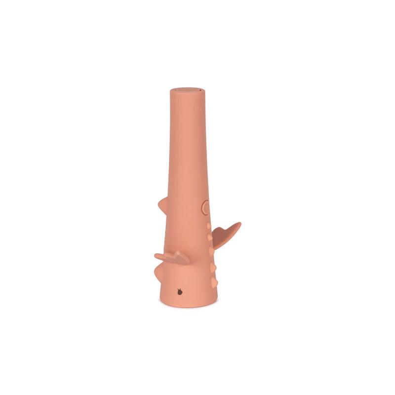 Lampe Torche Dragon Framboise Konges Slojd debout