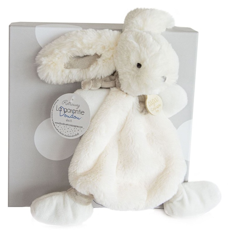 Lapin Bonbon Doudou taupe Doudou et Compagnie Produit face2
