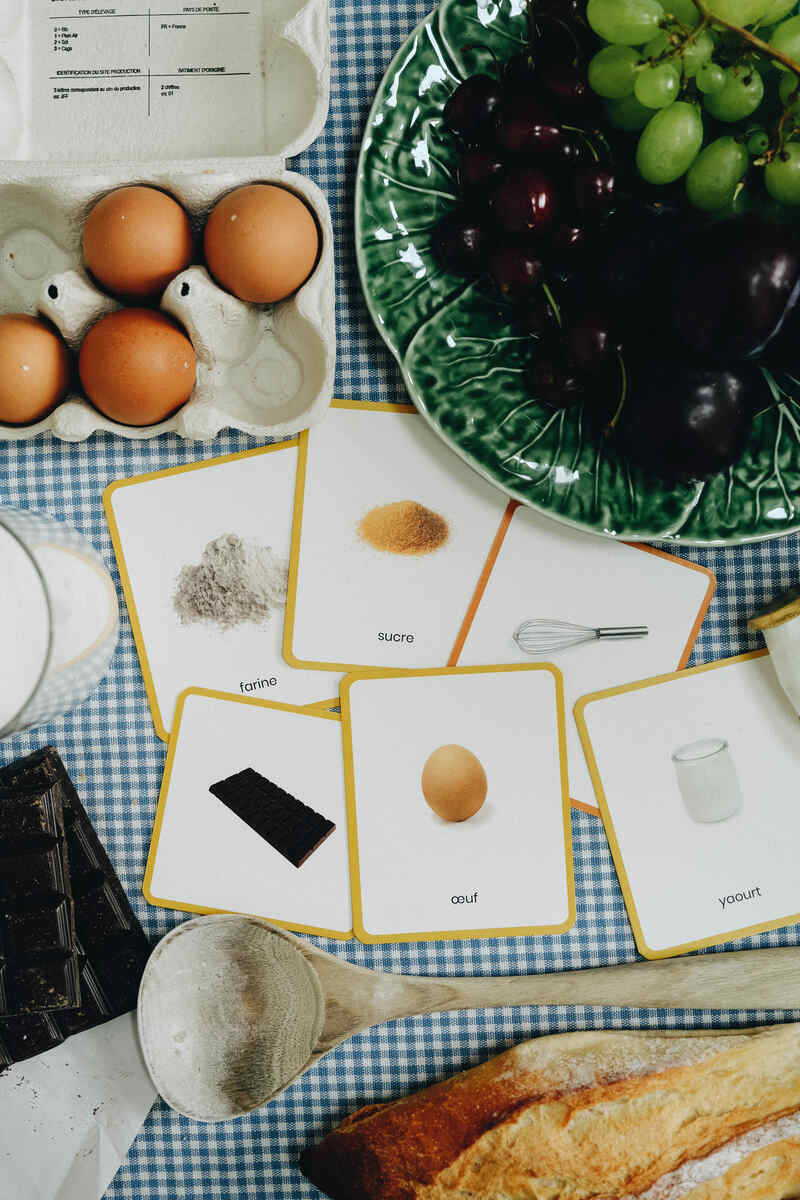 Le Mini-Mondy Cuisine, jeu de langage Observe Montessori Produit lifestyle