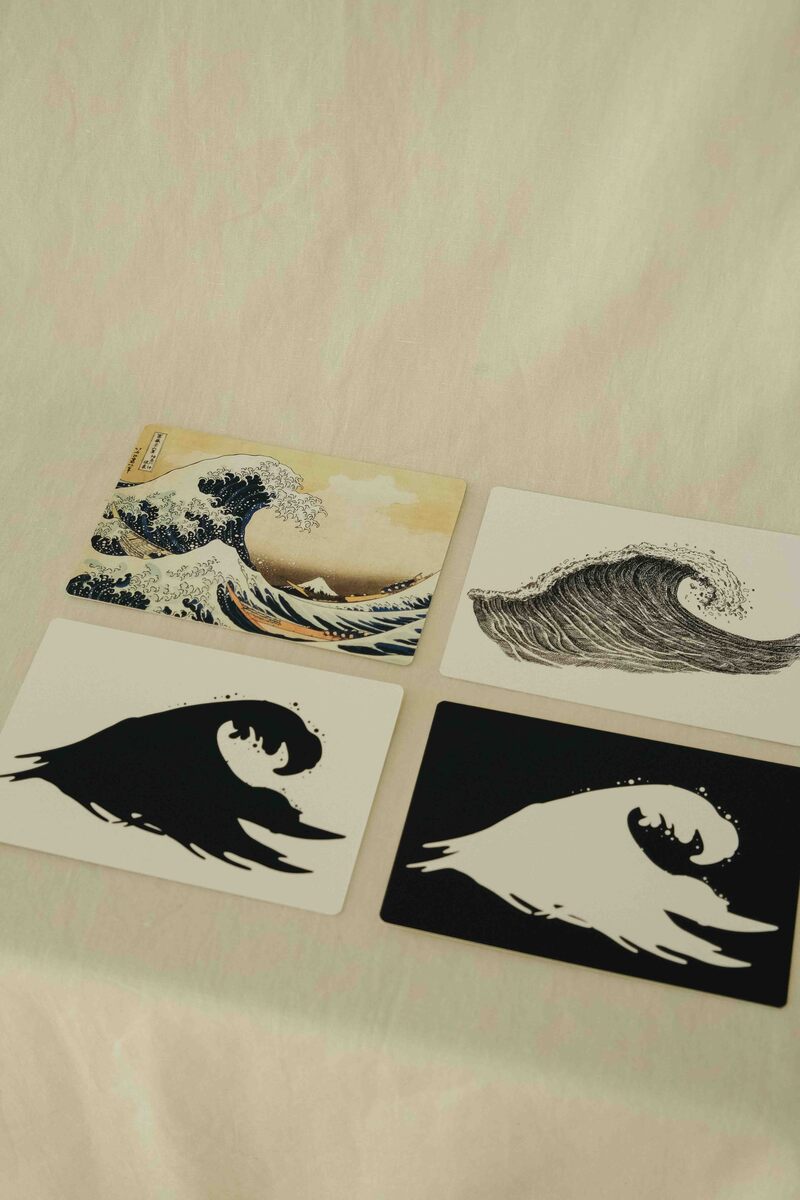 Le Mondy des P'tits artistes : 20 cartes constratées Noir et Blanc Observe Montessori Produit variante