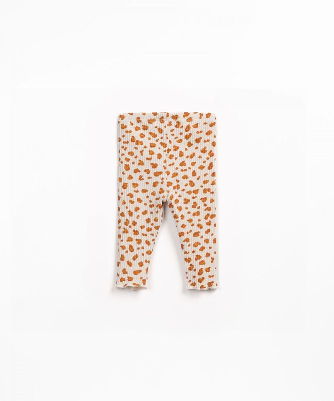 Legging Côtelé Imprimé Tones Play Up derrière