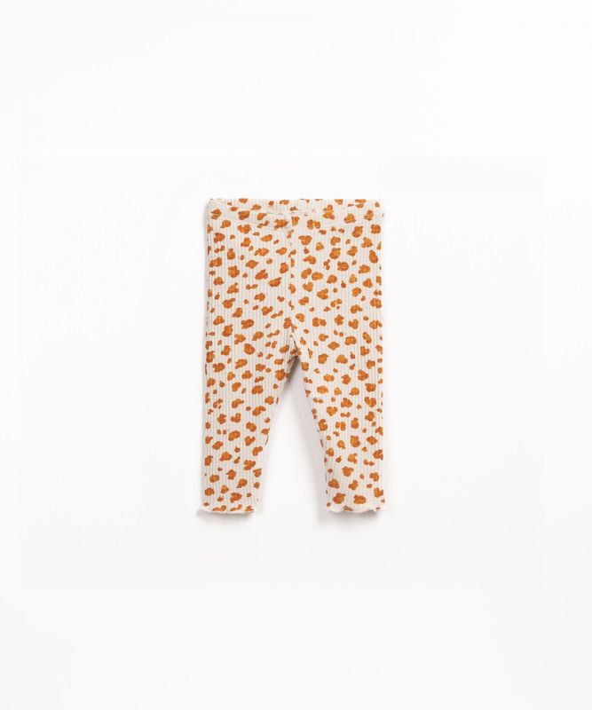 Legging Côtelé Imprimé Tones Play Up devant