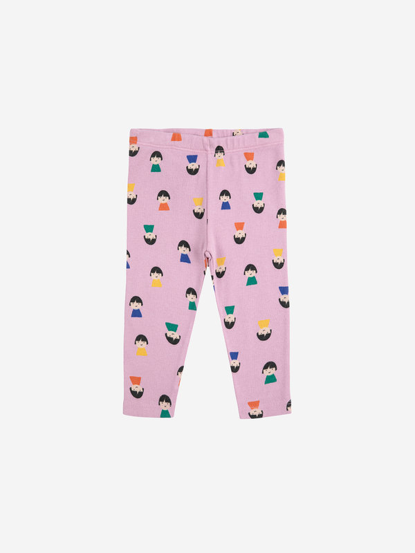 Leggings Game Pawns All Over 6 mois Bobo Choses face 