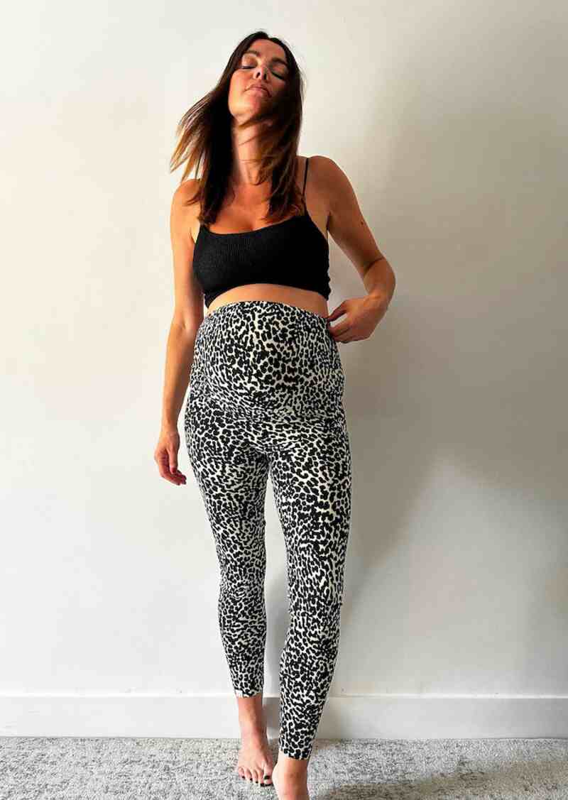 Legging de grossesse Léopard XL-XXL Tajine Banane lifestyle