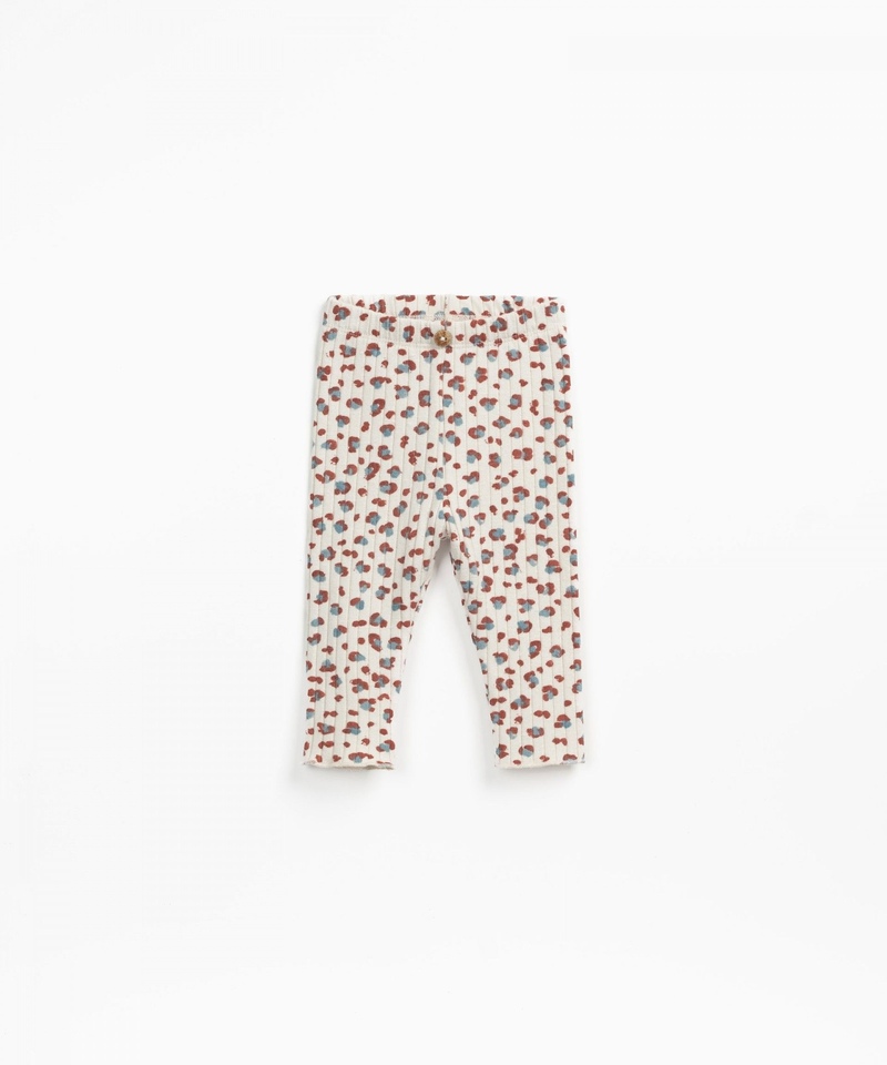 Legging RIB imprimé So-So PLAY UP face