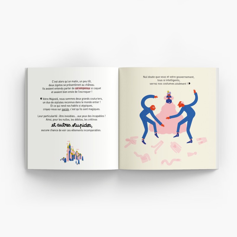 Les habits neufs de l’empereur version Minus MINUS EDITIONS page3
