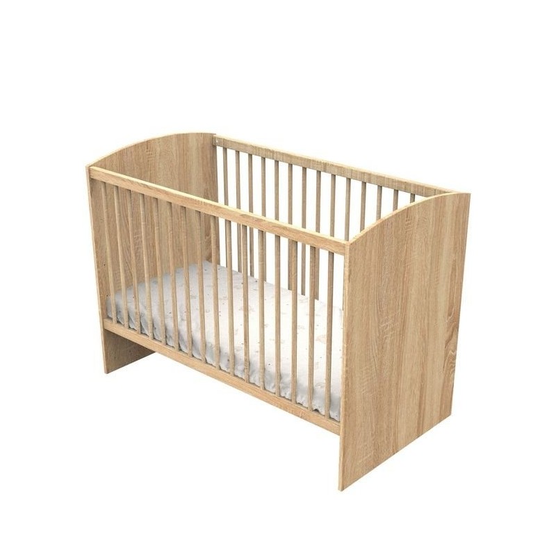 Lit Bébé 120x60 Azur SAUHTON face