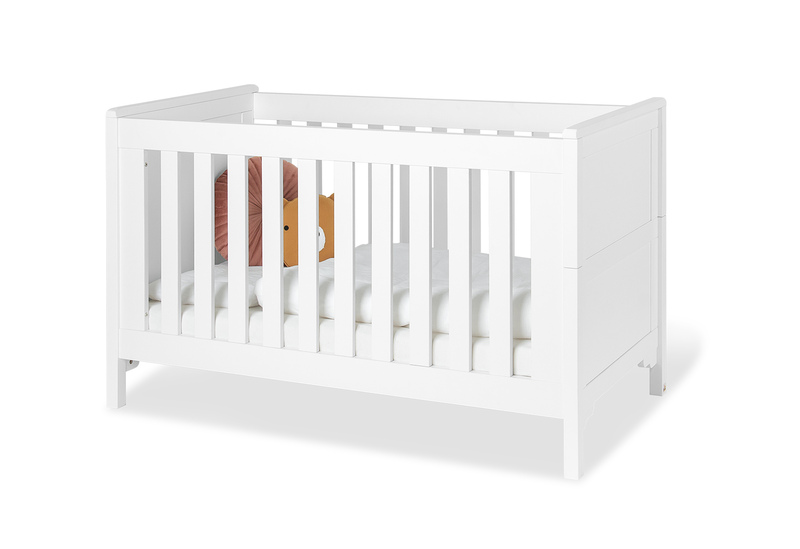 Lit bébé évolutif 70 x 140 Chalet Pinolino produit face