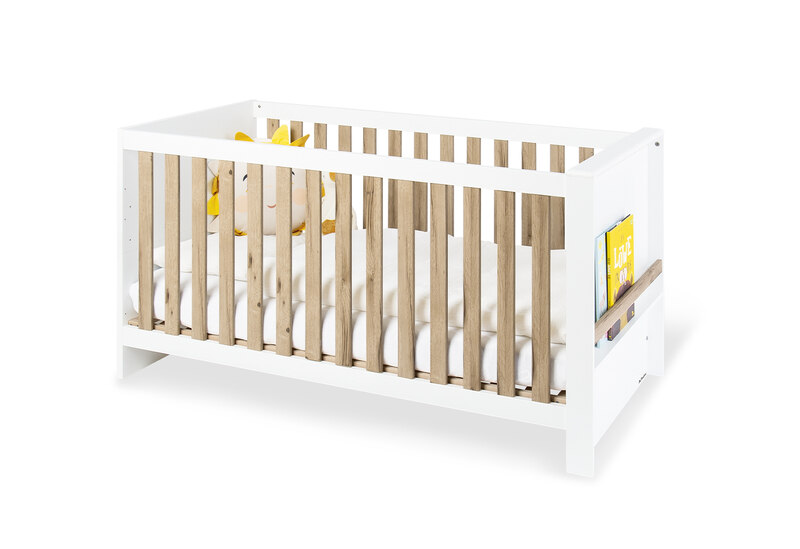 Lit bébé évolutif 70 x 140 Lova pinolino produit face