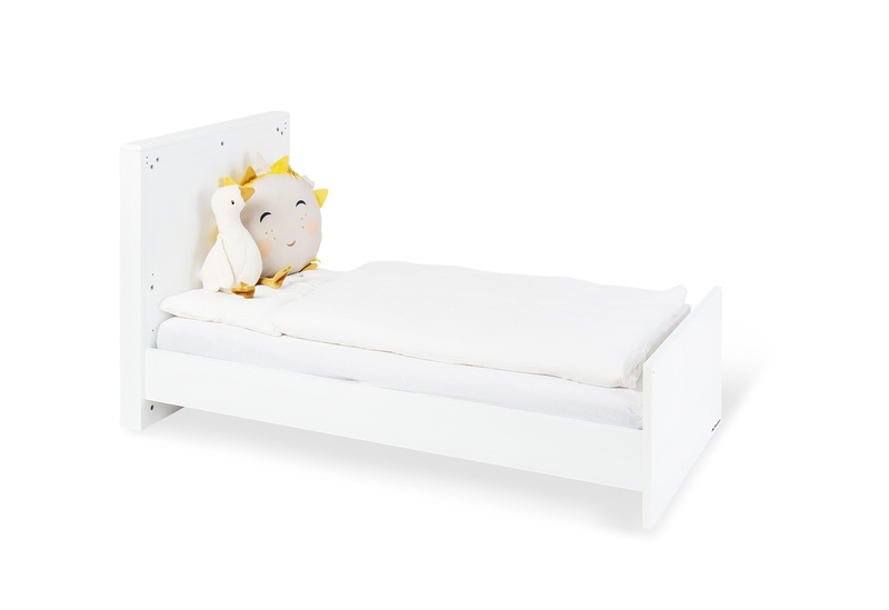 Lit bébé évolutif 70 x 140 Lova pinolino sans barreaux