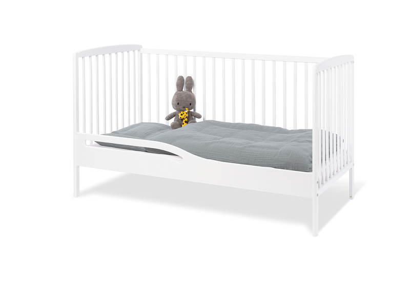 Lit bébé 70 x 140 Malte Pinolino lit abaisser