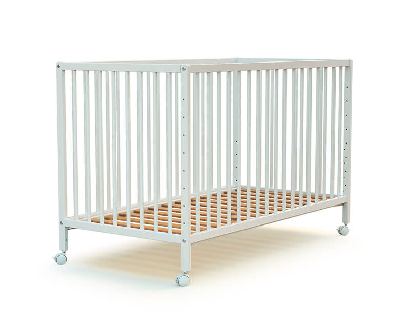 BB Lit bébé cododo 120 x 60 cm cœur bleu avec Set de lit complète