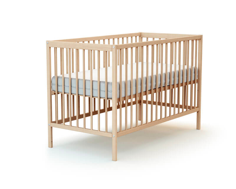 Lit bébé Essentiel 60x120 AT4 sommier