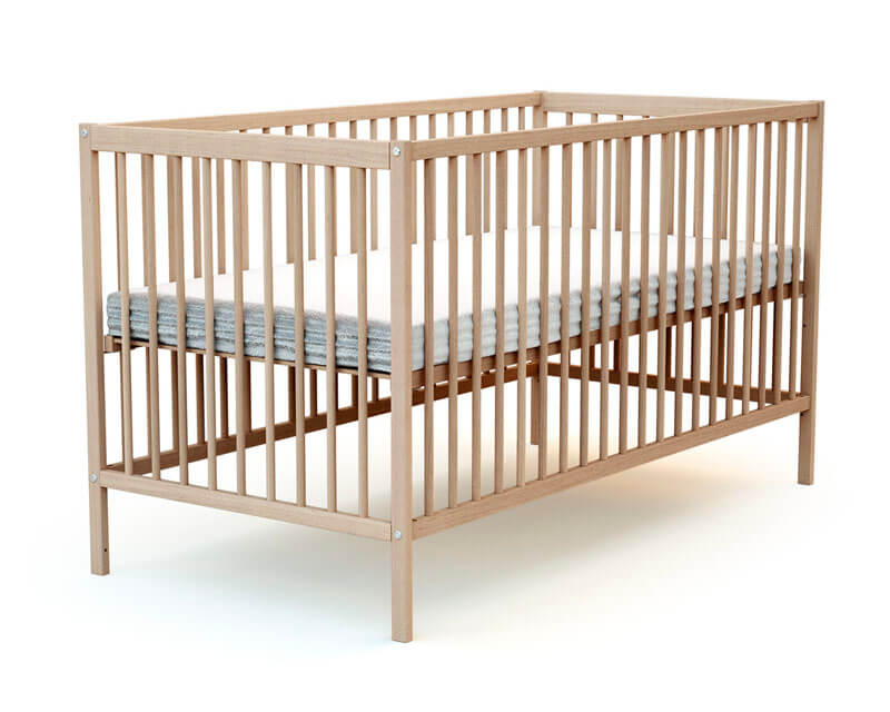 Lit bébé Essentiel 70x140 AT4 sommier