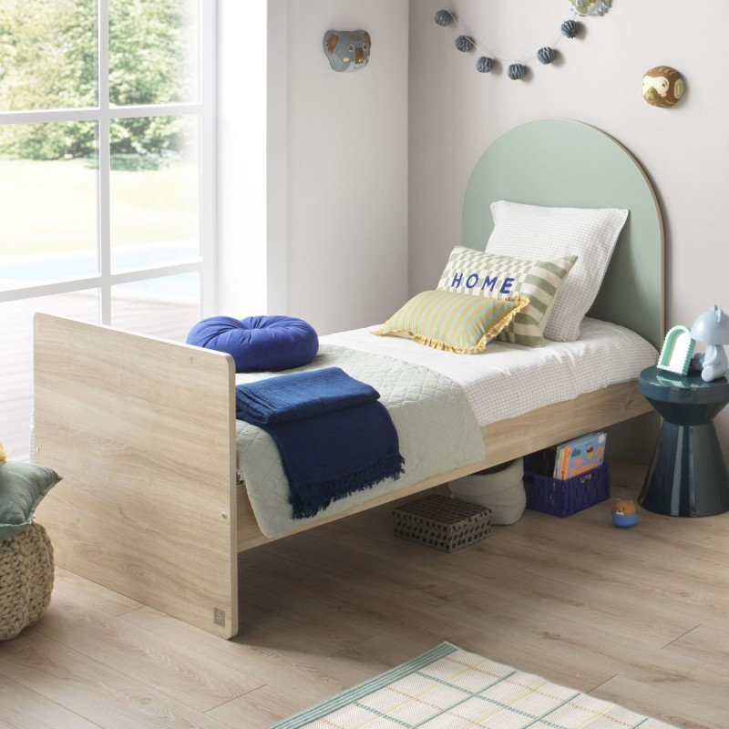 Pack Duo Arche Lit évolutif Sauge + Commode à langer/Bureau Sauthon lifestyle 2