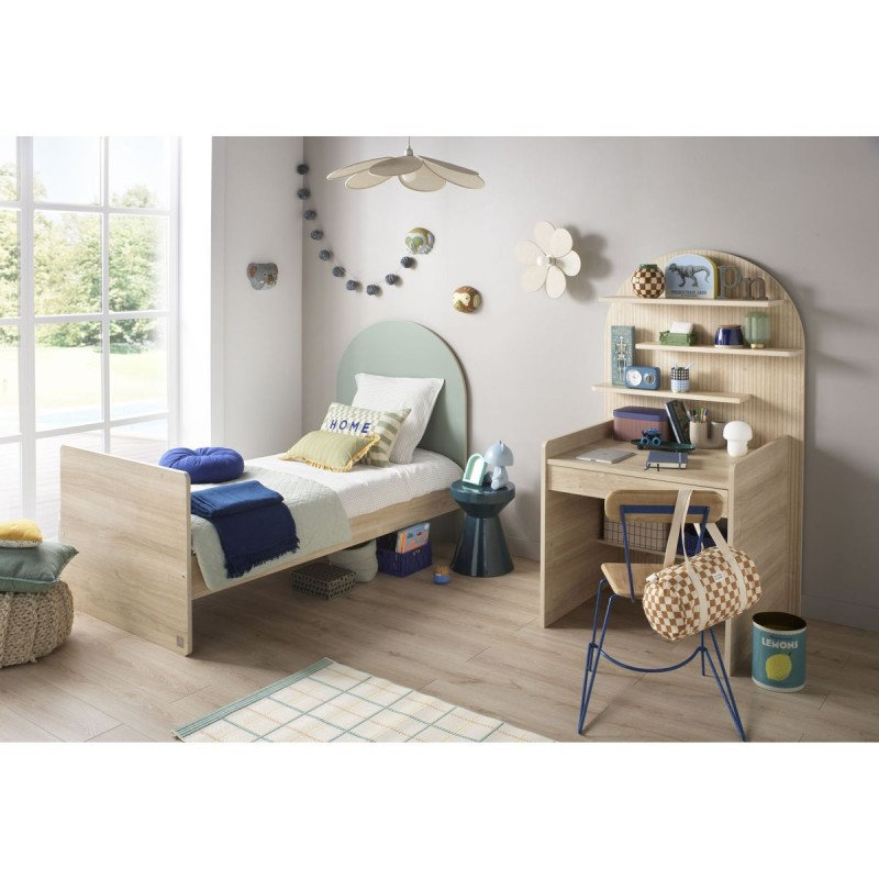 Pack Duo Arche Lit évolutif Sauge + Commode à langer/Bureau Sauthon lifestyle 8