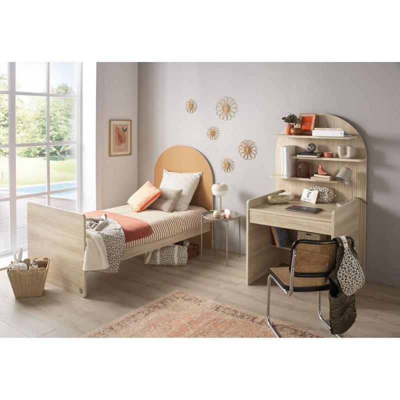 Lit bébé évolutif Arche 60x120 - 90x190 avec tiroir SAUTHON lifestyle 4