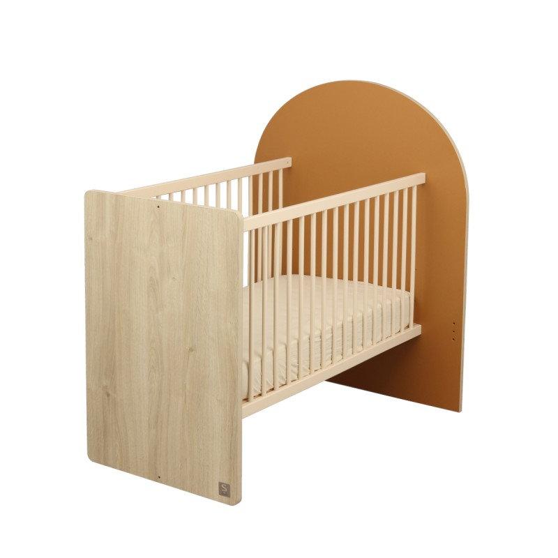Lit bébé évolutif Arche 60x120 - 90x190 avec tiroir SAUTHON lit bébé