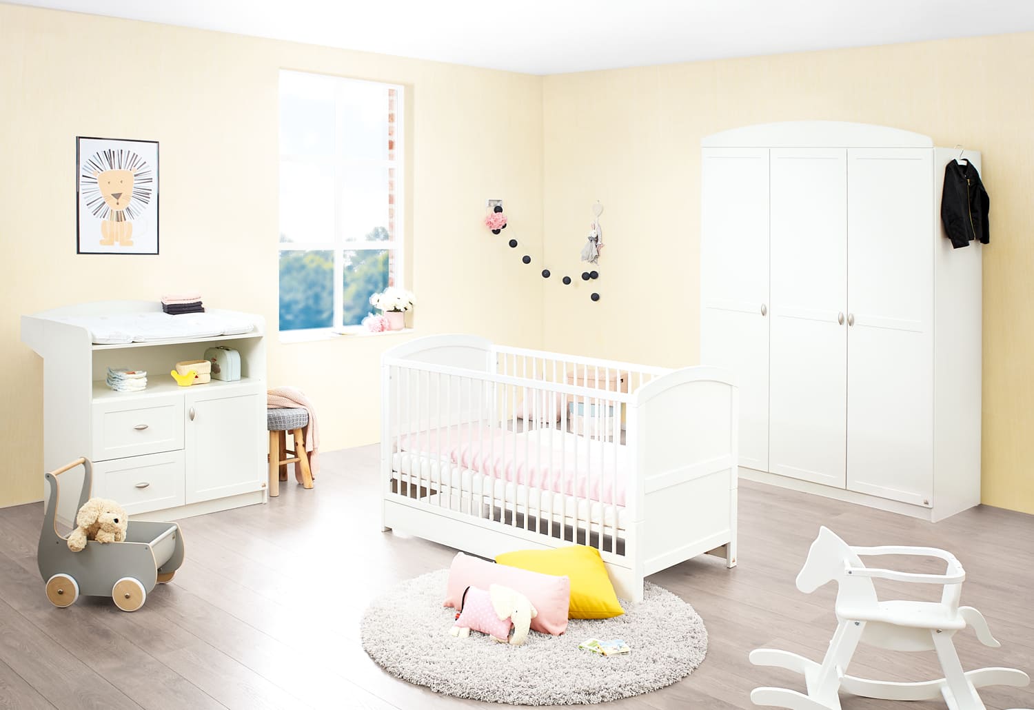 Lit Bebe Evolutif Laura Bois 70 X 140 Pinolino Bambinou