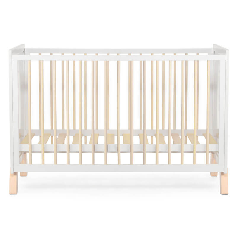 Lit bébé évolutif Nico 60 x 120 cm Blanc Kinderkraft profil