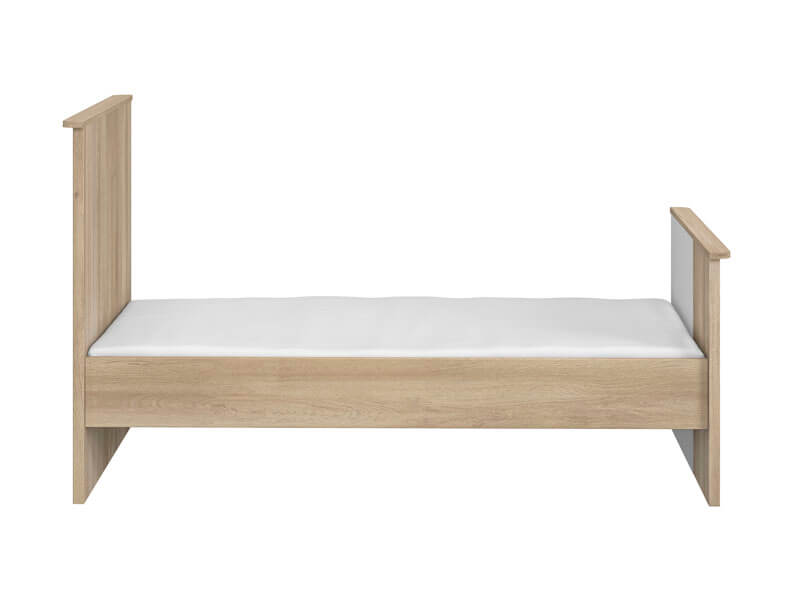 Lit bébé évolutif Sacha 70 x 140 cm avec 2 pans Chêne Galipette lit junior