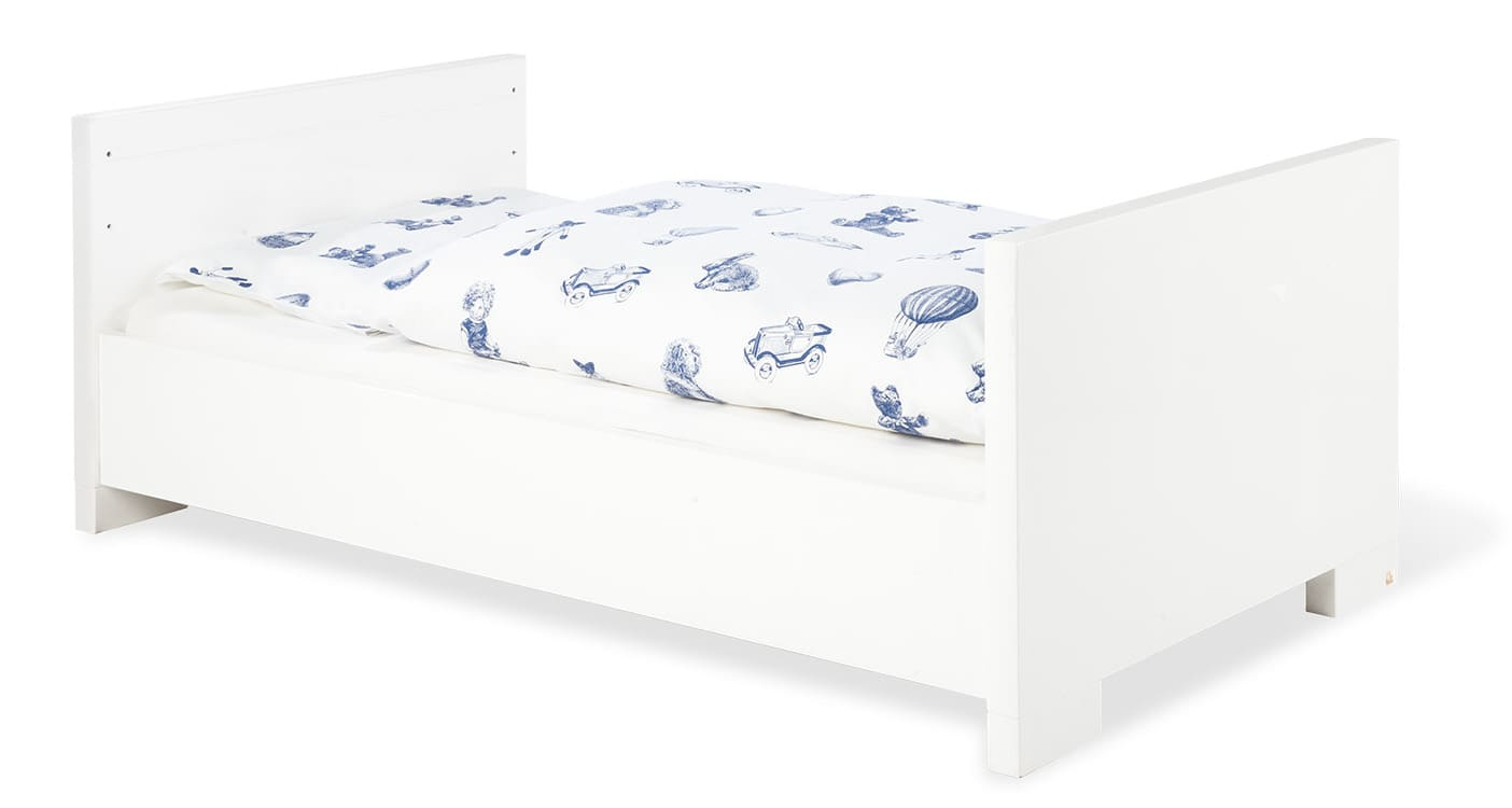 Chambre bébé Sky blanc: Lit, commode, armoire Pinolino Junior
