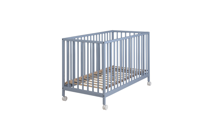 Lit Bébé Mountain Bleu Stone Micuna produit face