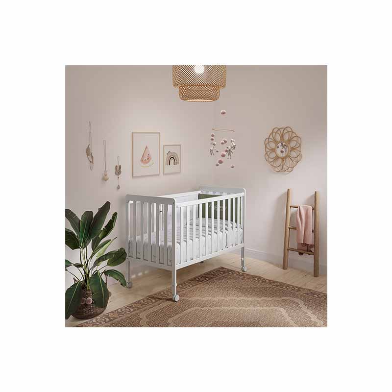 Lit bébé Nordika 120 x 60 cm Blanc Micuna Ambiance