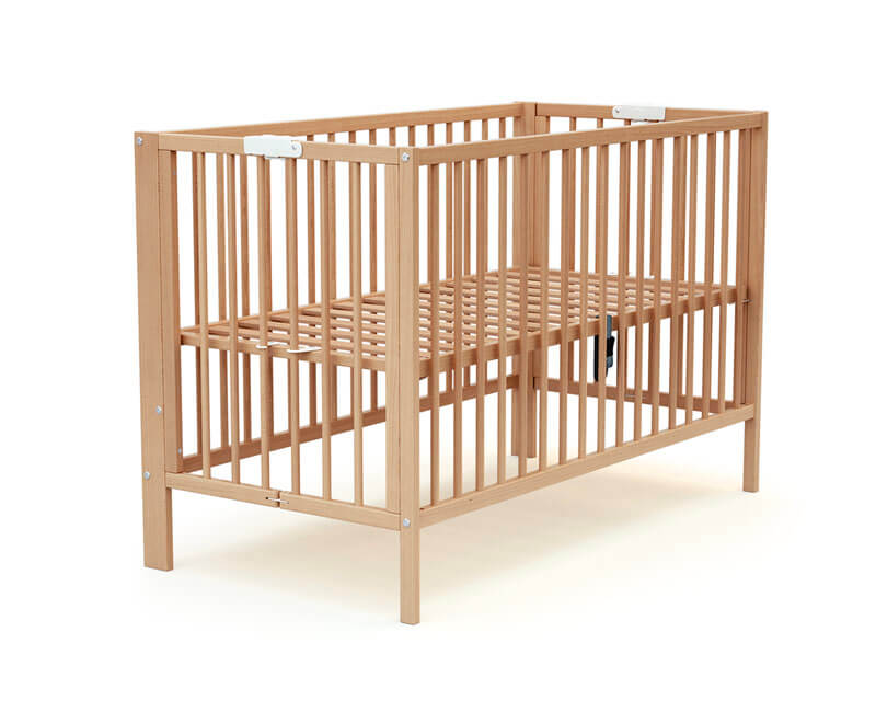 Lit bébé pliant Essentiel 60x120 AT4 sommier ajustable