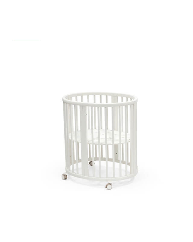 Lit Sleepi Mini V3 et matelas STOKKE lit blanc