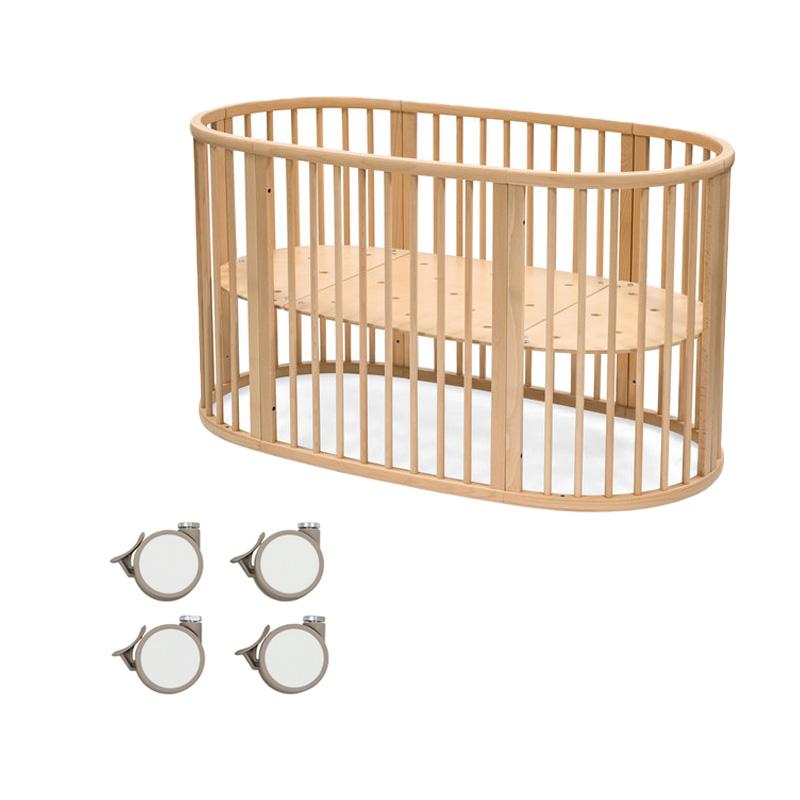Lit bébé Sleepi V3 2026 avec roulettes STOKKE cover