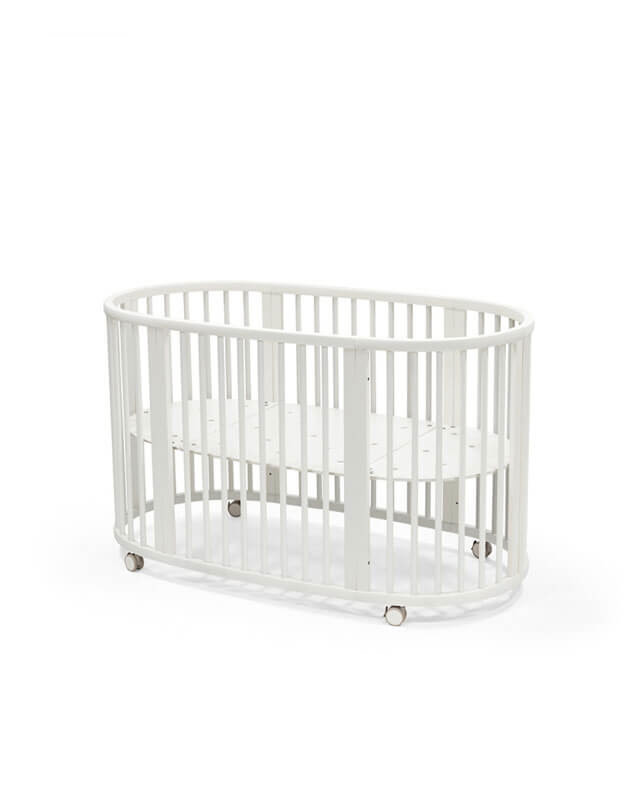 Lit bébé Sleepi V3 Blanc Stokke sans logo