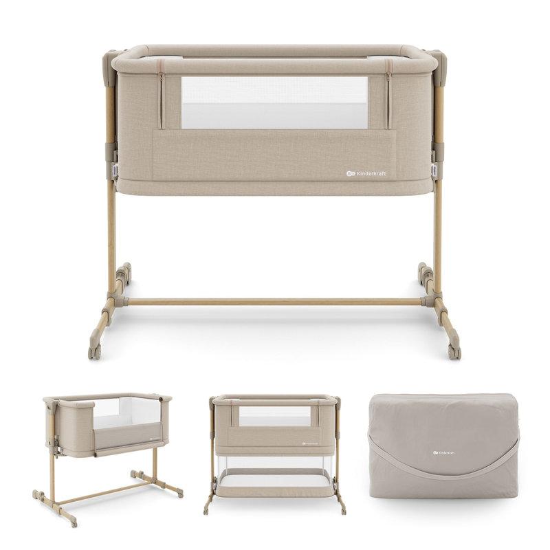 Lit cododo Nestee Grow 2 Bois/Beige KINDERKRAFT configurations