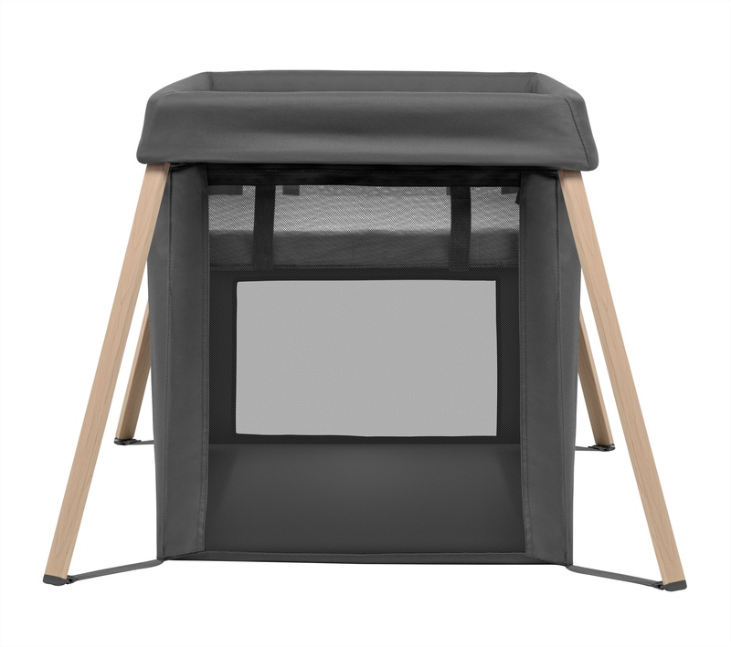 Lit de voyage Calao Light Beyond Graphite Eco MAXI COSI profil