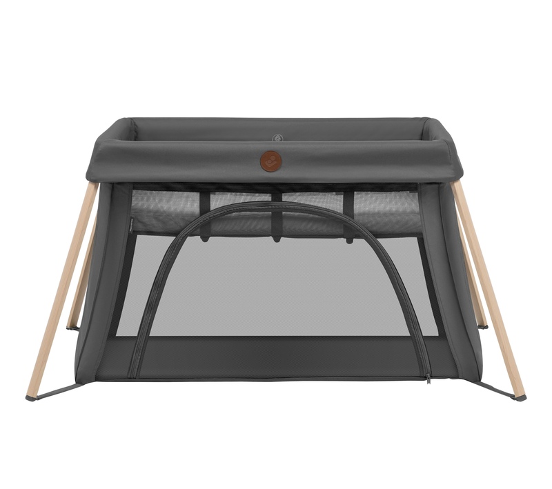 Lit de voyage Calao Light Beyond Graphite Eco MAXI COSI face