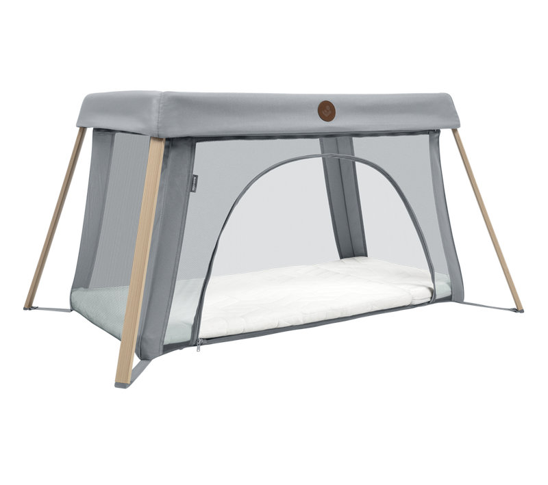 Pack Lit de voyage Calao Light + lot de 2 drap housses Maxi Cosi matelas niveau inférieur