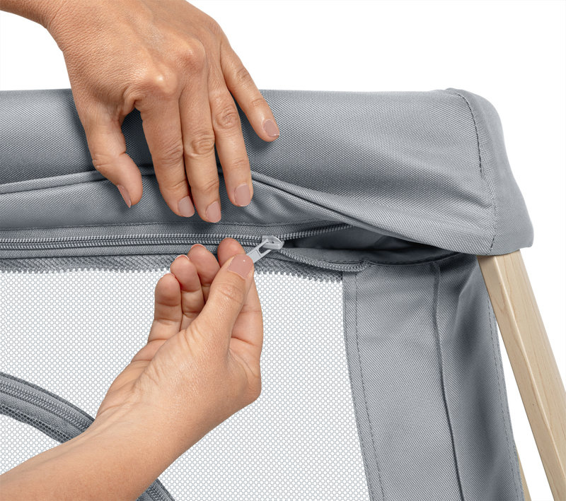 Pack Lit de voyage Calao Light + lot de 2 drap housses Maxi Cosi déhoussage