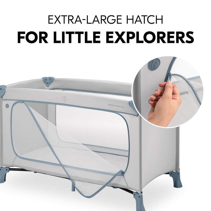 Lit de voyage Dream N Play Plus Dusty Hauck ouverture
