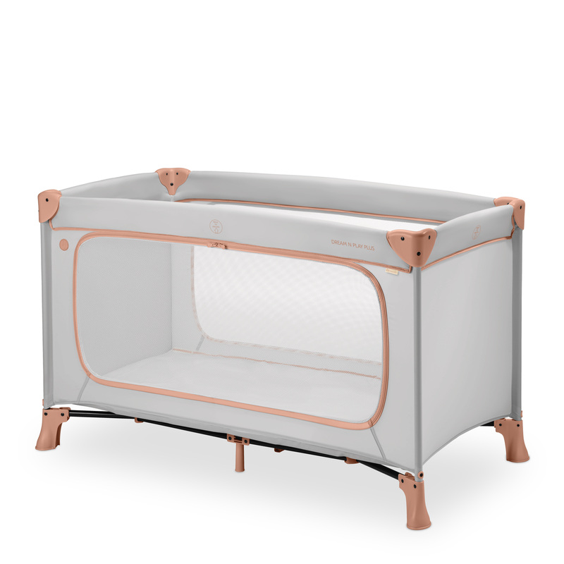 Lit de voyage Dream N Play Plus Dusty Hauck face couleur cork