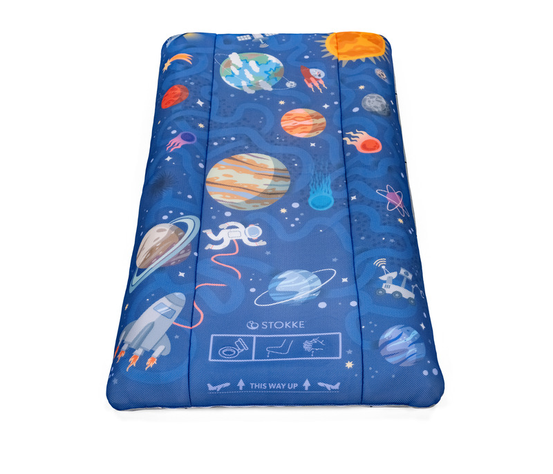 Lit de voyage gonflable Cloudsleeper JetKids Stokke lit de face
