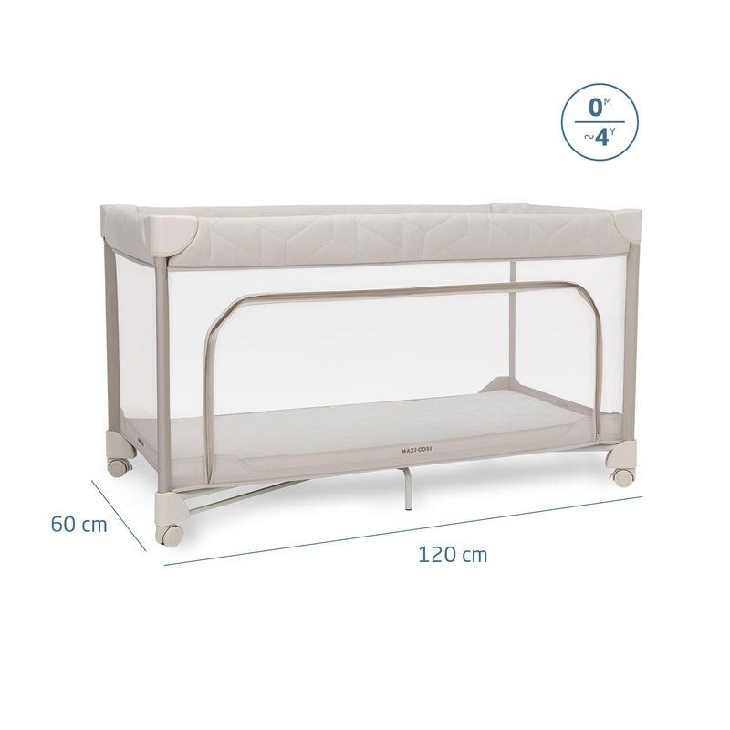 Lit de voyage Merlin Elegance Beige MAXI COSI dimensions
