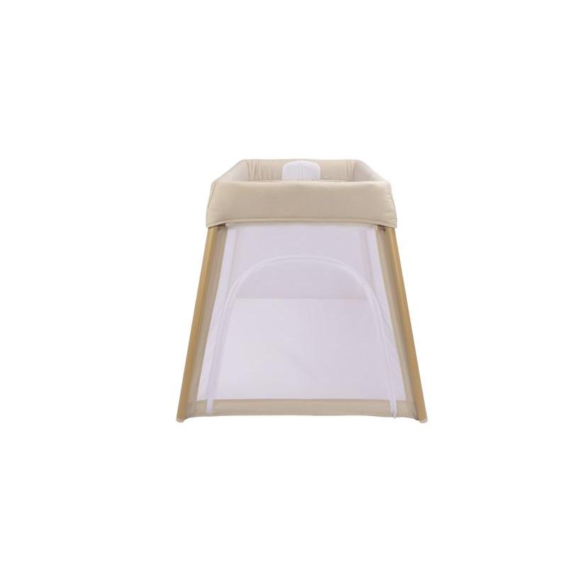 Lit De Voyage Pure White BO JUNGLE de côté matelas bas