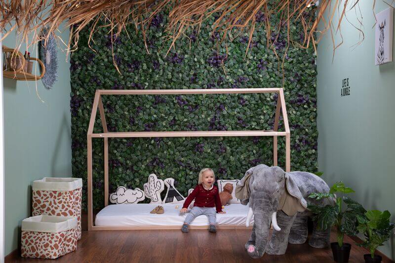 ‌Lit enfant Cabane 90 x 200 cm Naturel Childhome Lifestyle