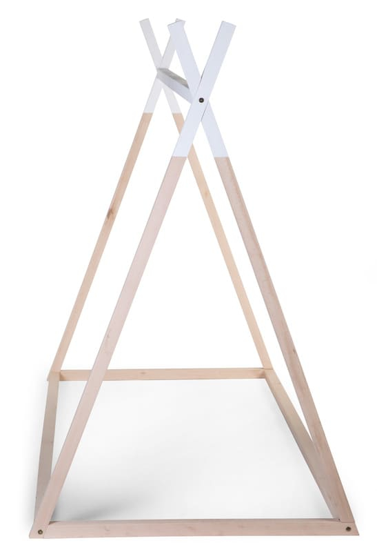 Lit enfant Tipi 90 x 200 cm Naturel/Blanc Childhome Détail