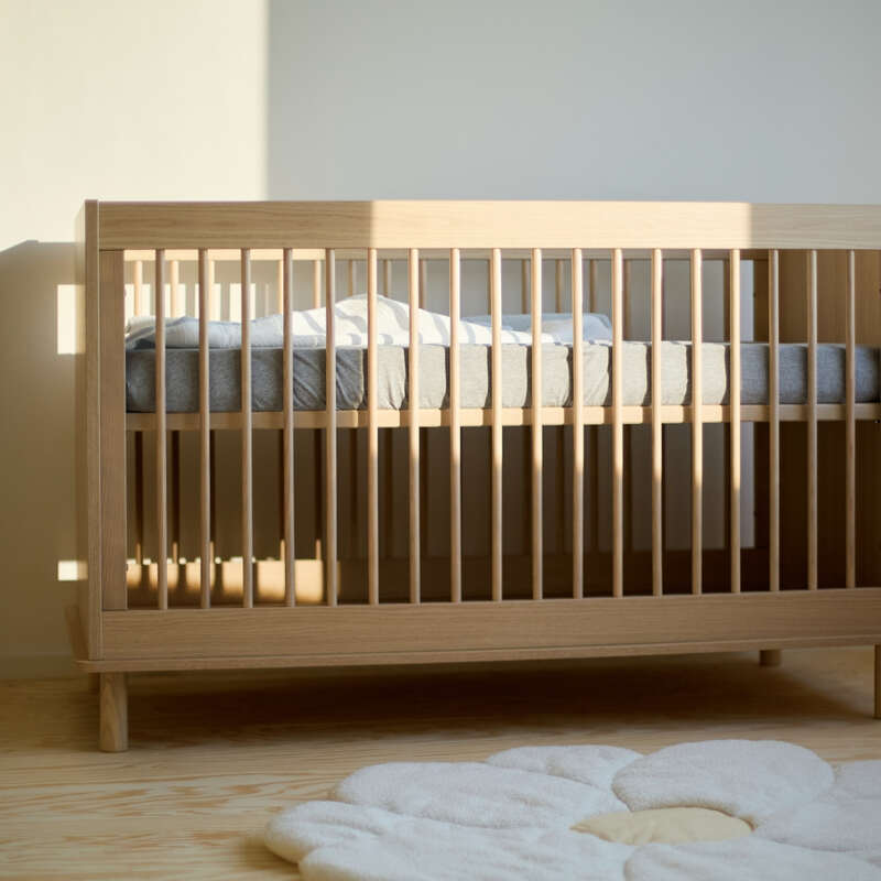 Lit évolutif 70x140 cm Nordica Naturel Childhome lifestyle2